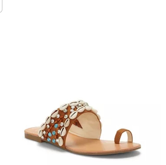 Abira JS Toe Thong Flat Sandals size 9.5 - Picture 3 of 5